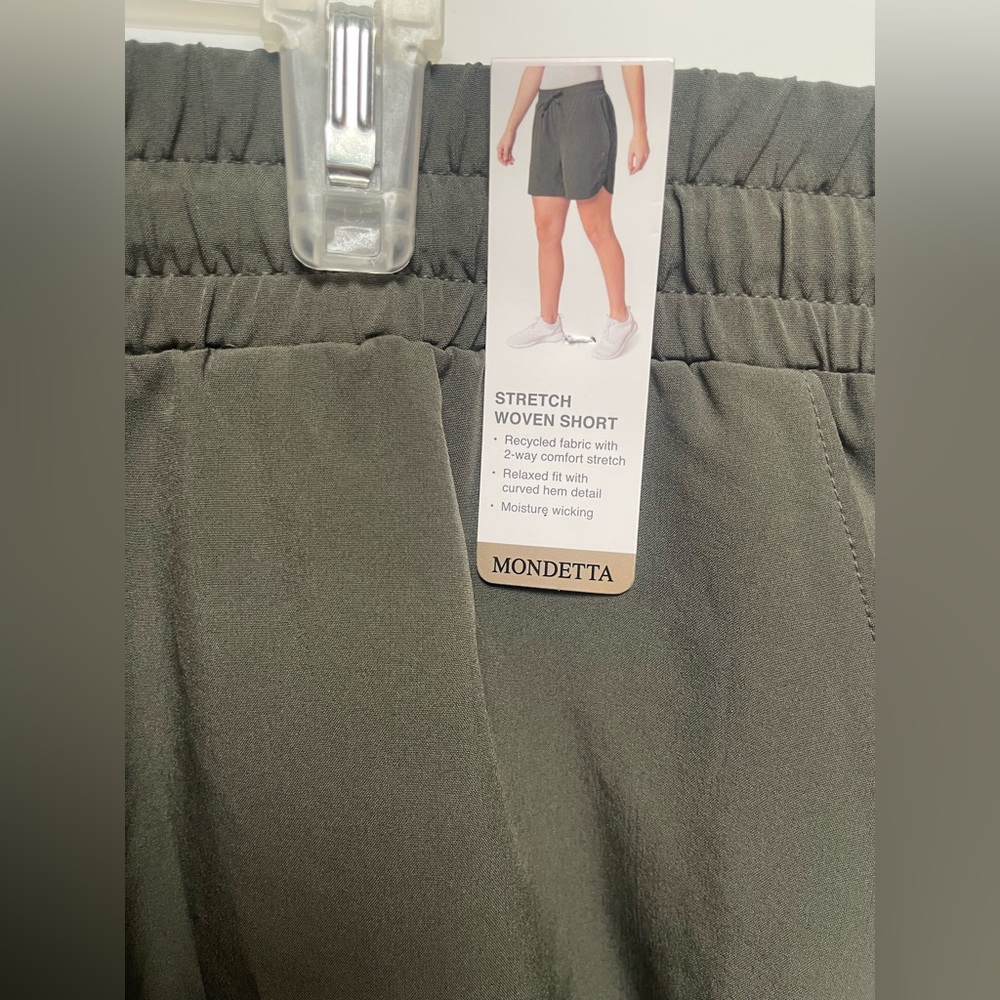 Mondetta Women's Olive Athletic Shorts - XXL - Picture 4 of 8